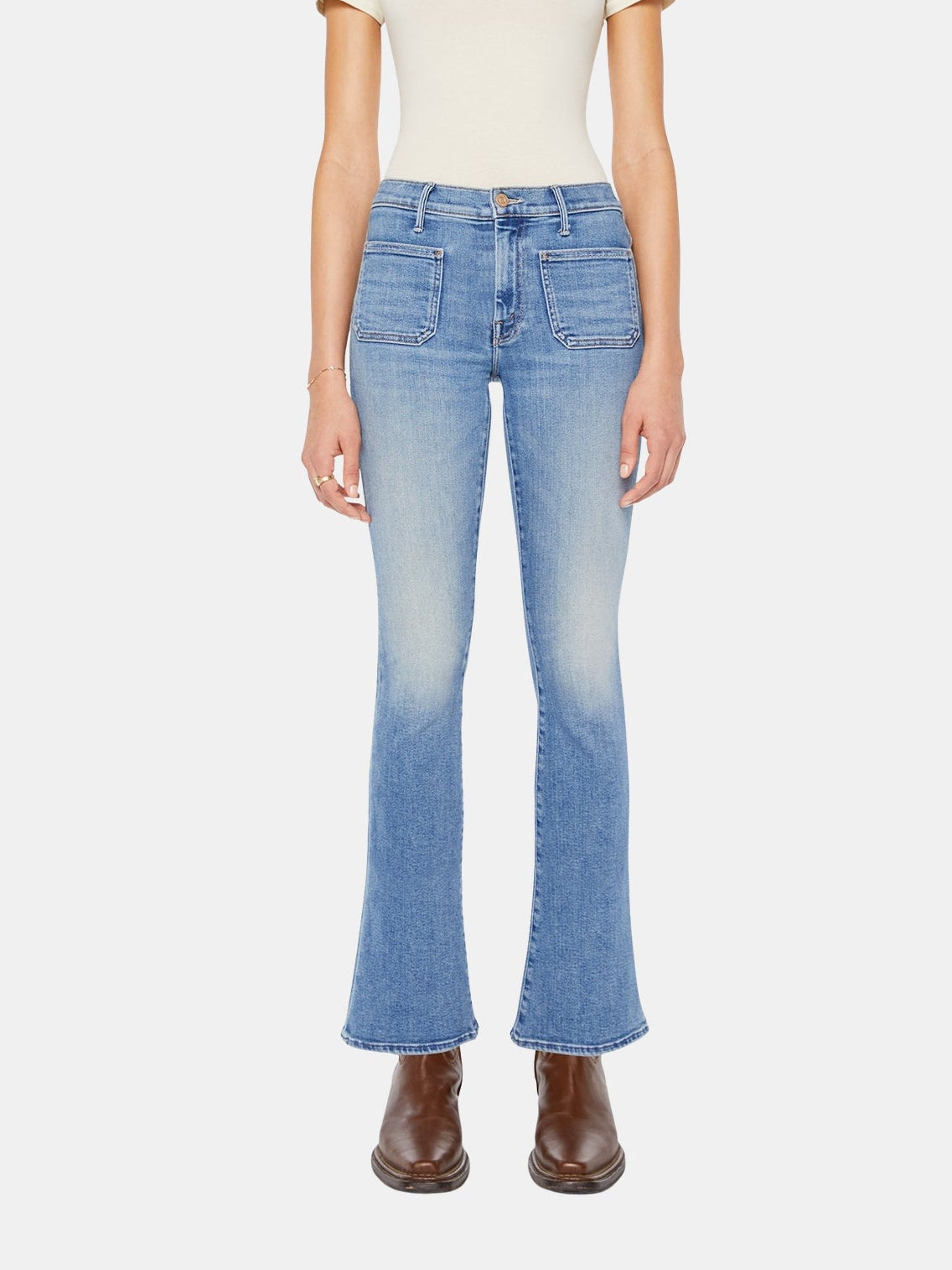 The Patch Pocket Weekender - Periwinkle
