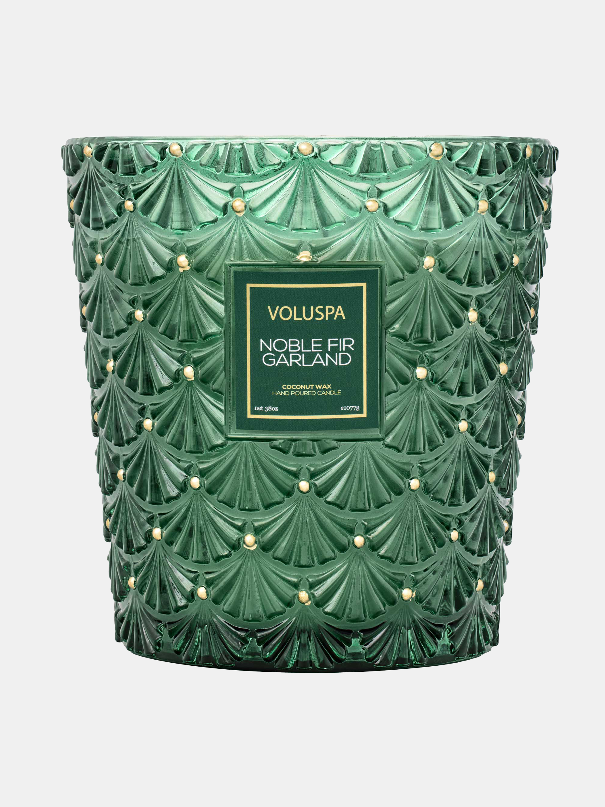 Noble Fir Garland 3 Wick - Periwinkle