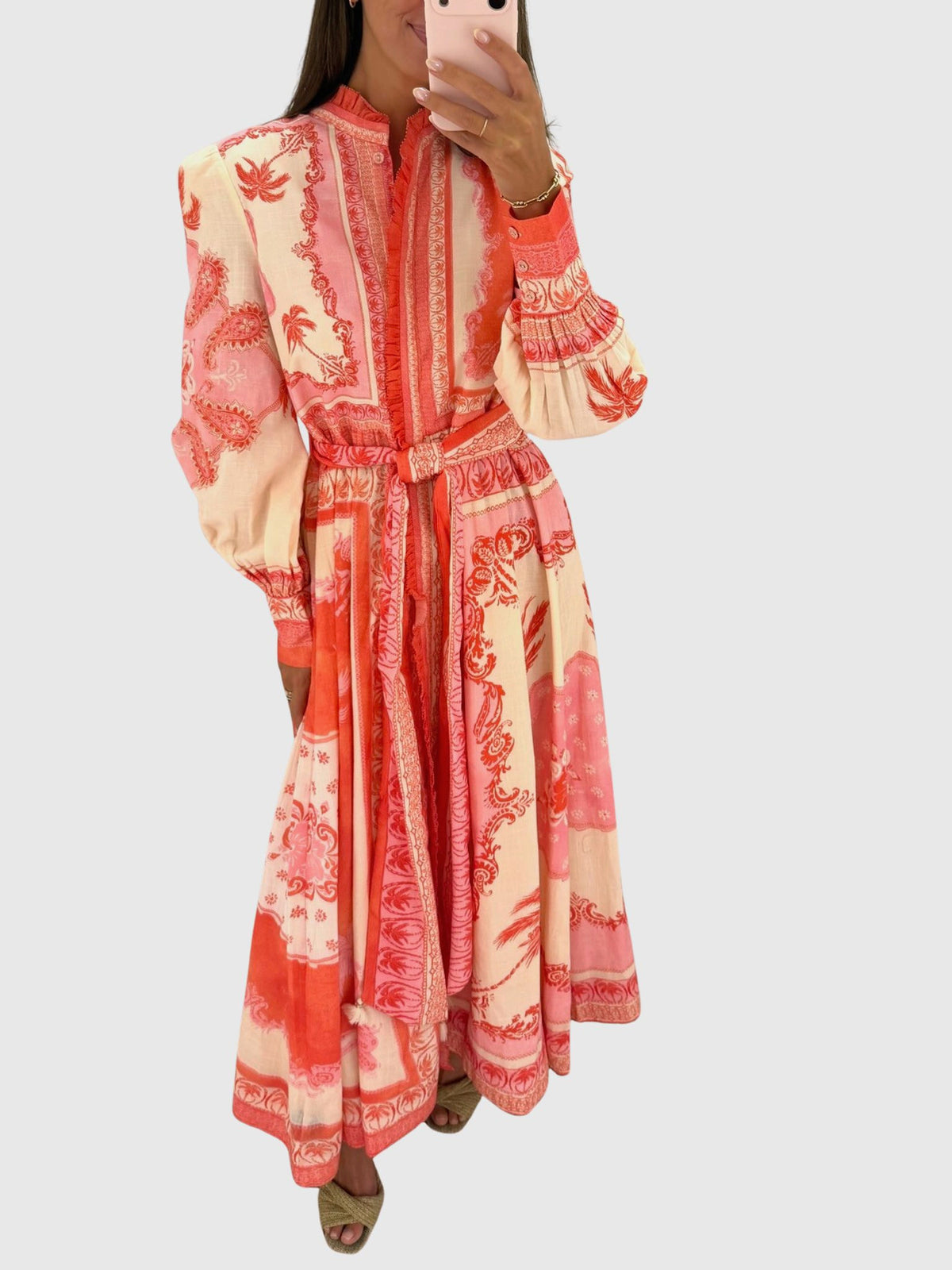 Clivia Covered Gown - Periwinkle