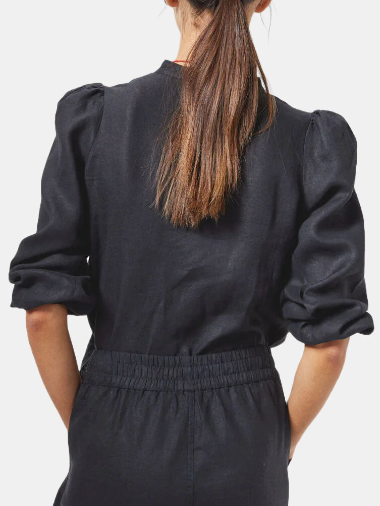 Meknes Linen Shirt - Periwinkle
