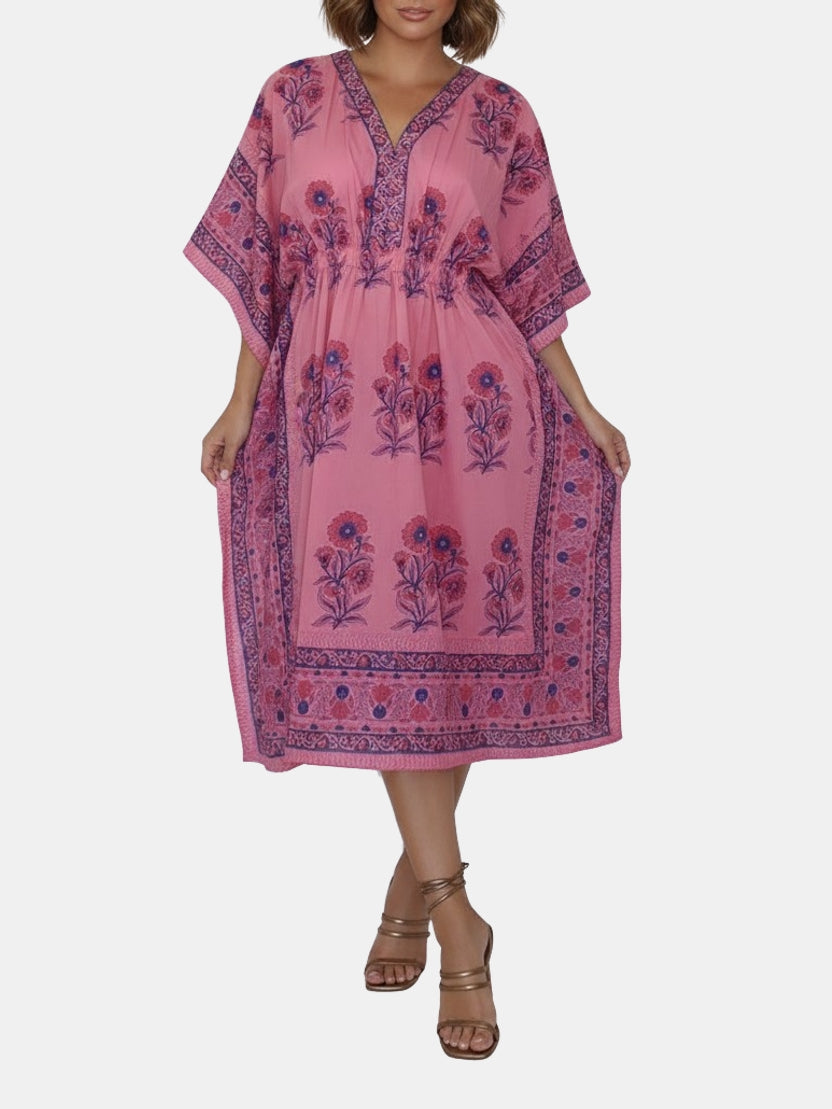 Santorini Kaftan - Periwinkle