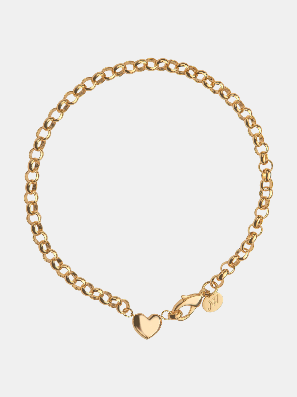 A Little Bit of Love Rolo Chain - Periwinkle