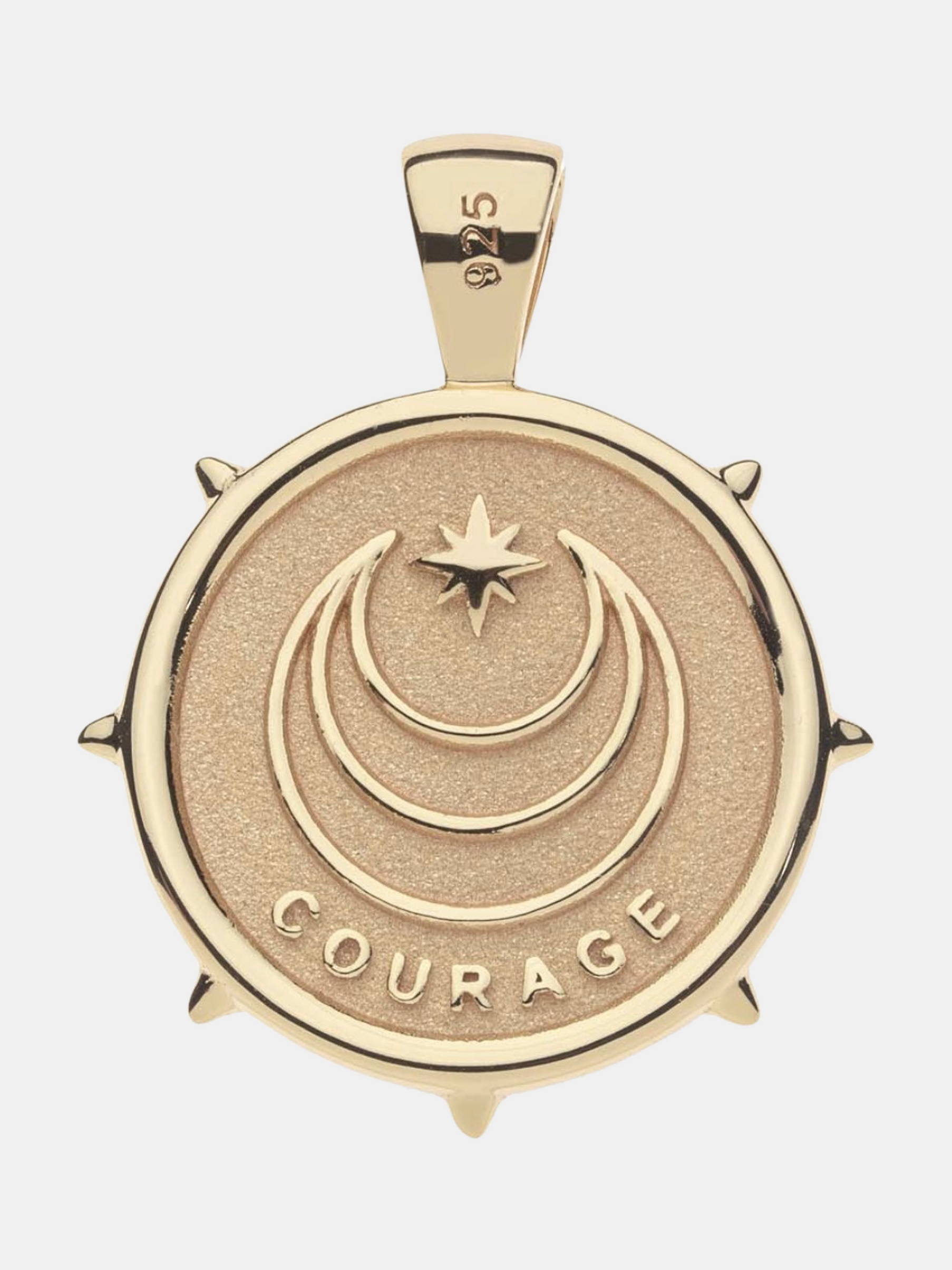 Courage Pendant Necklace - Periwinkle