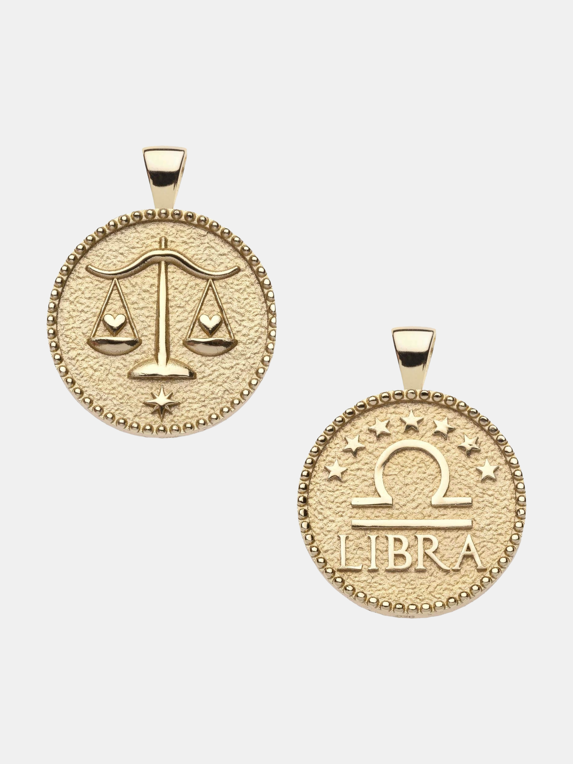 Libra Zodiac Necklace - Periwinkle