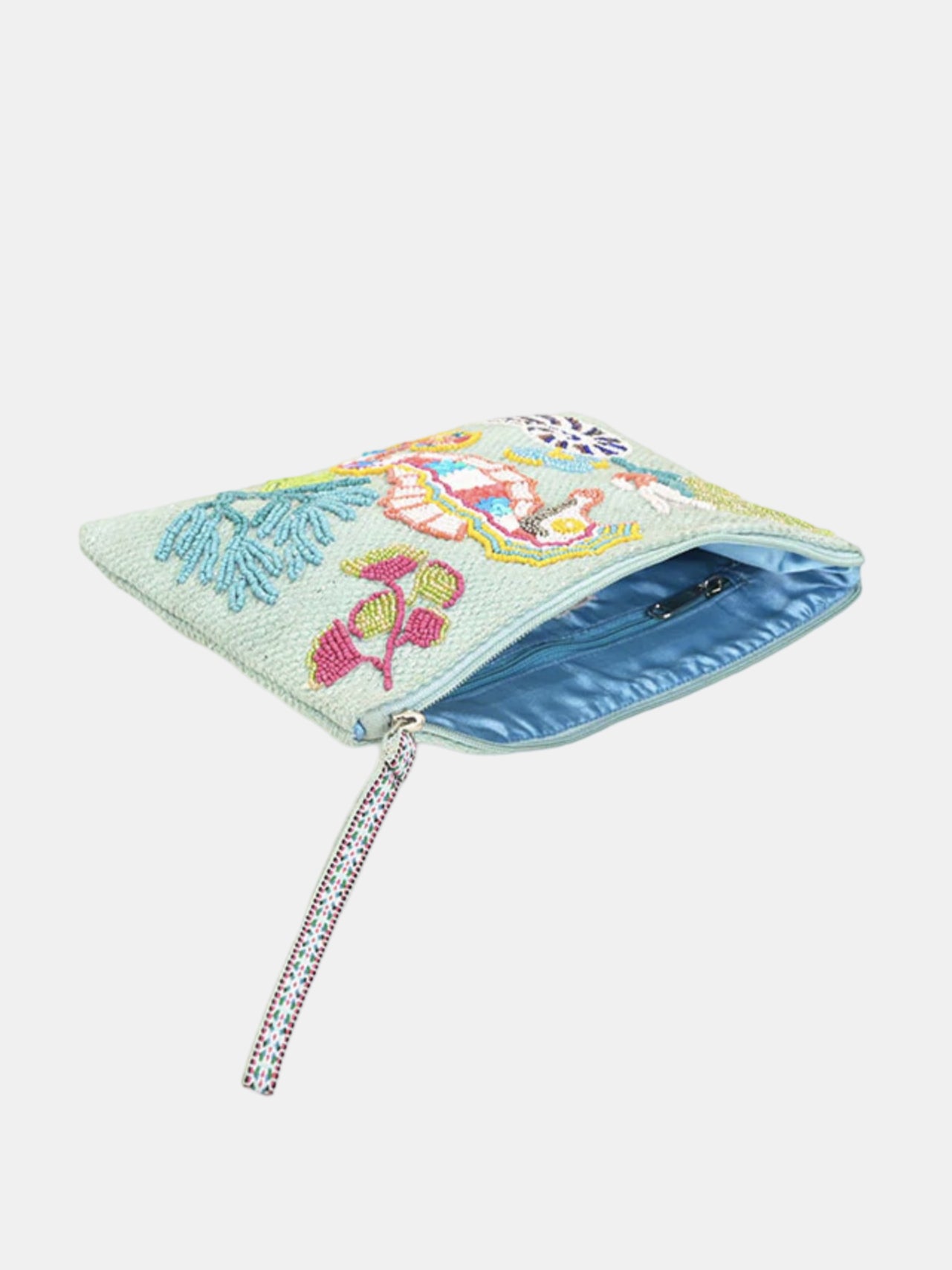 Coastal Elegance Beaded Wristlets - Periwinkle