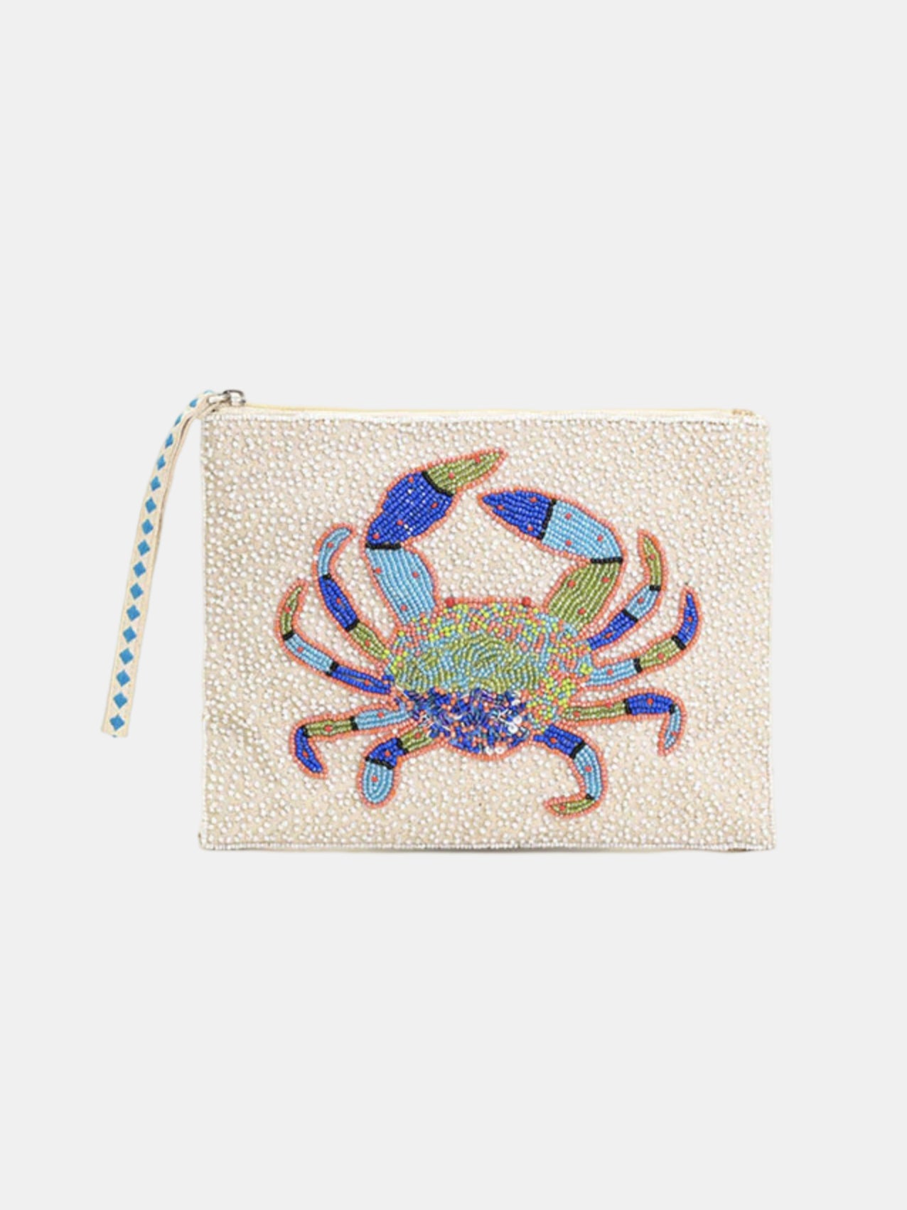 Coastal Elegance Beaded Wristlets - Periwinkle