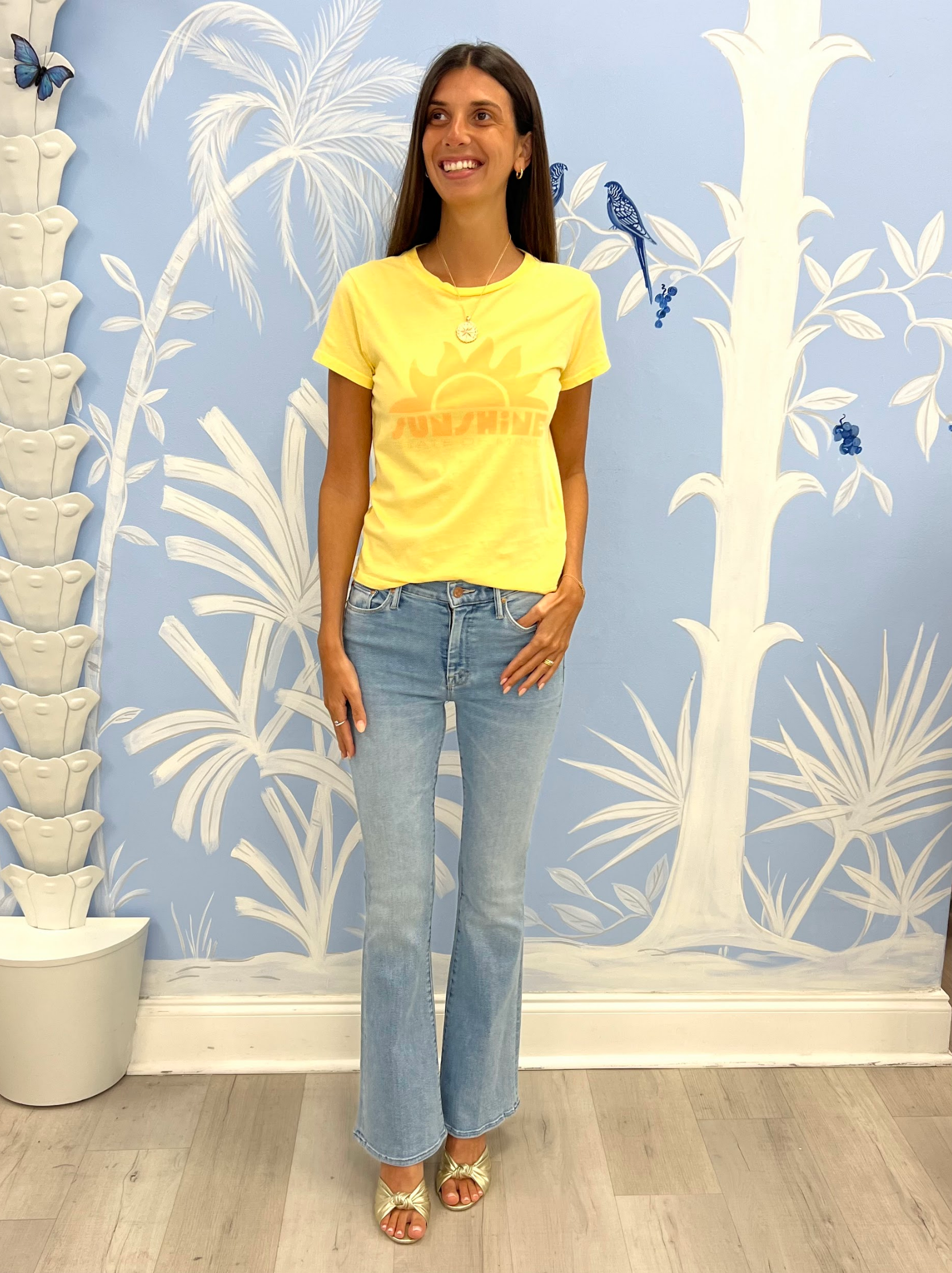 The Weekender Jeans - Periwinkle