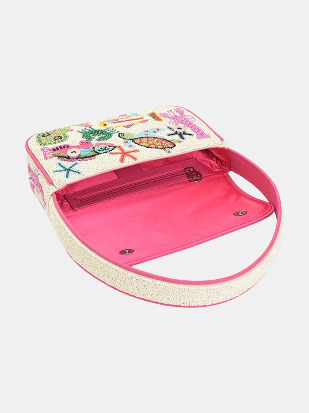Underwater Tales Beaded Shoulder Bag