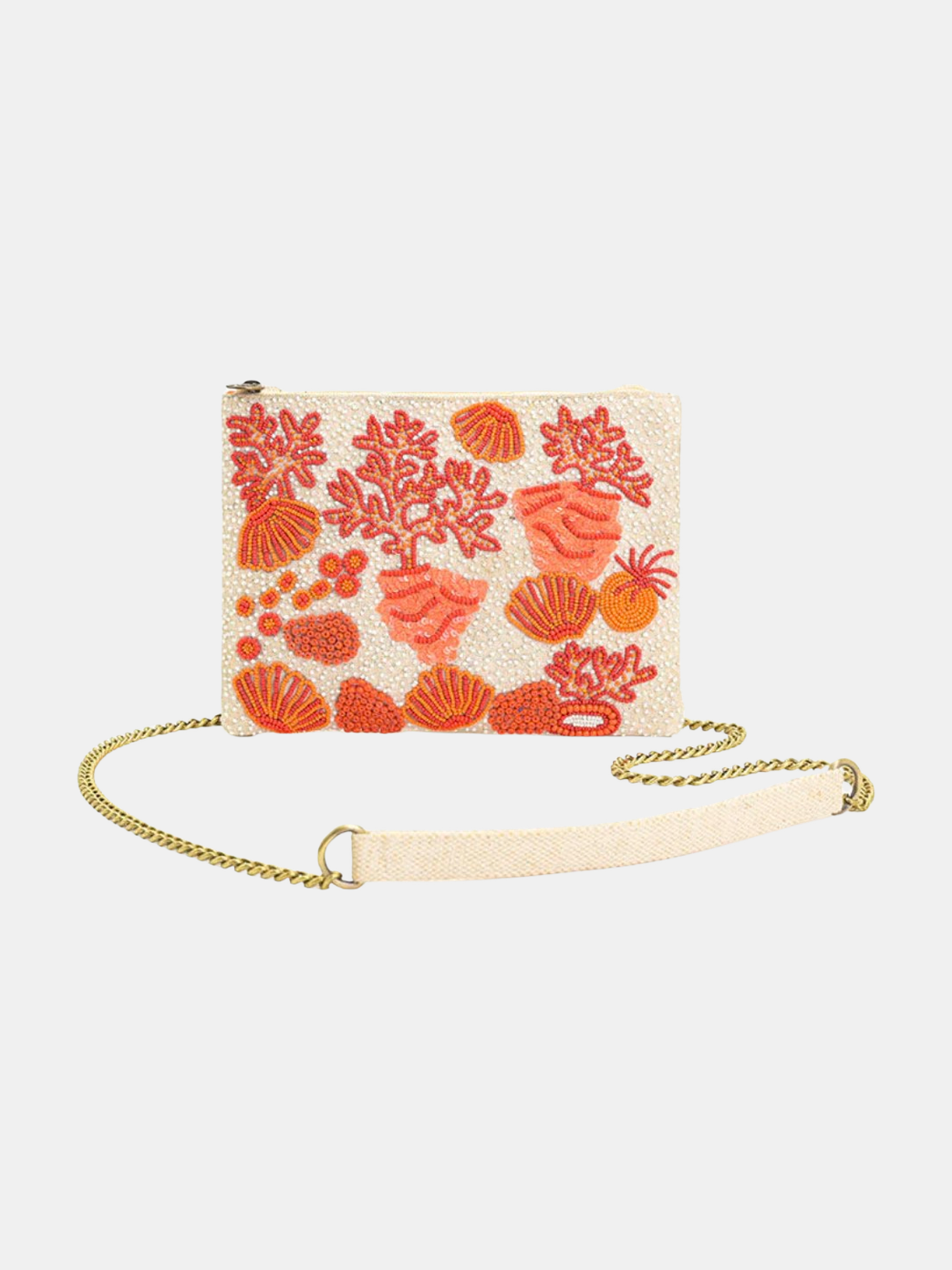 Coral Reefs Top Zip Pouch