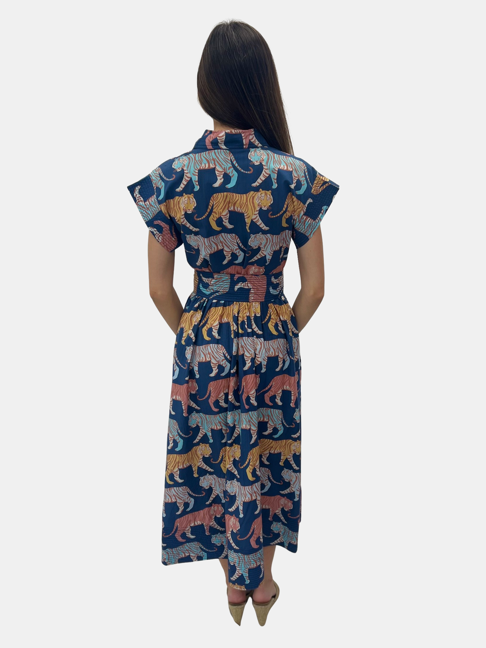 Belted Shirt Dress