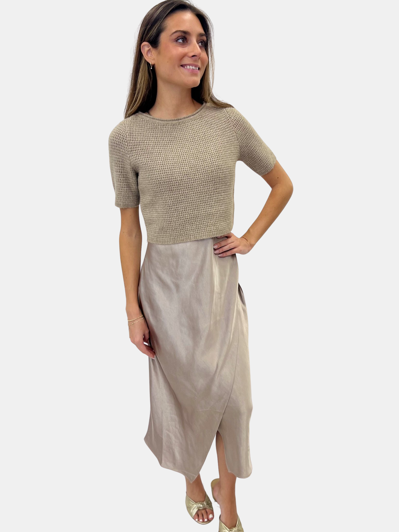 Met Sweater Dress Combo