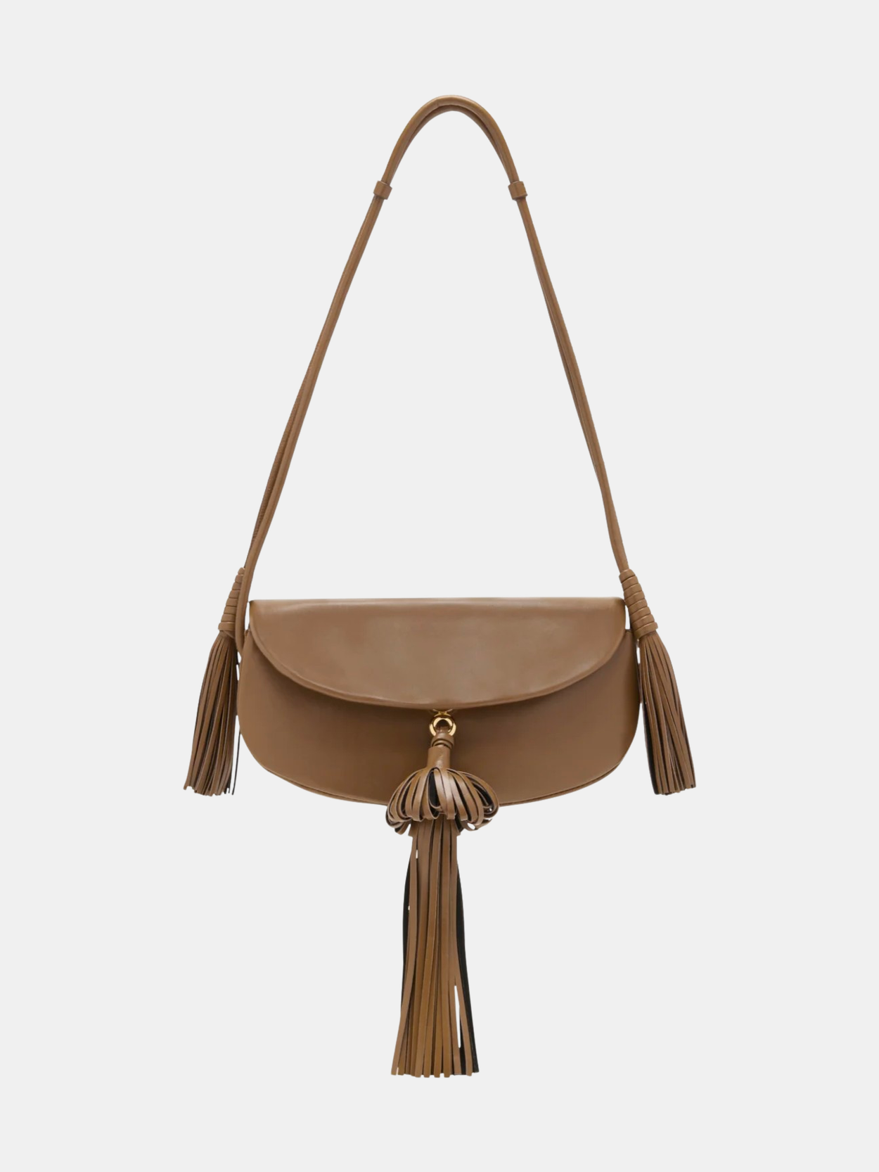 Paloma Tassel Flap Bag - Periwinkle