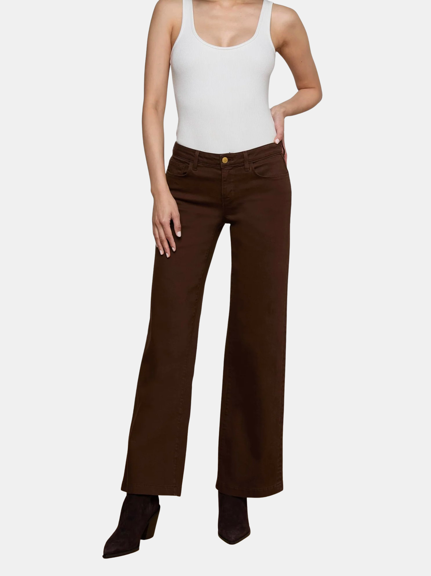Joanne Low Rise Wide Leg