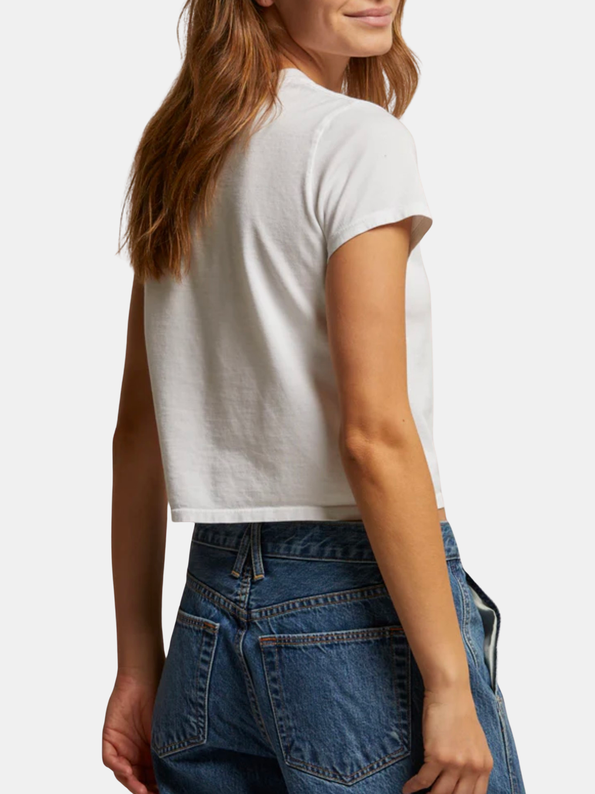 Springsteen Baby Tee - Periwinkle