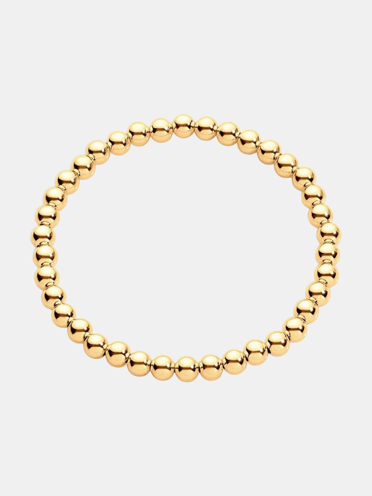 5mm 14k Gold Filled Stretch Bracelet - Periwinkle