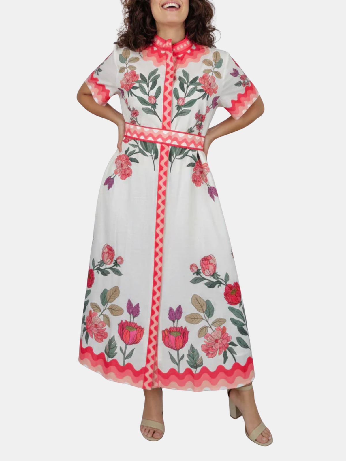 Sydney Shirtdress - Periwinkle