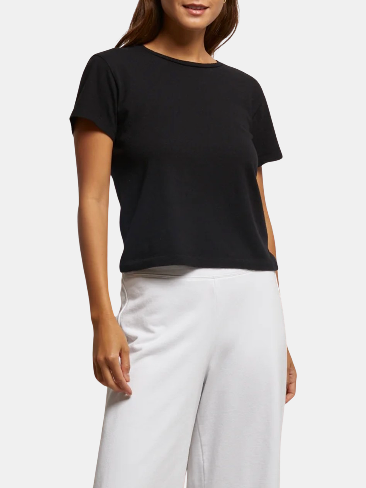 Lisa Recycled Cotton Vintage Tee - Periwinkle