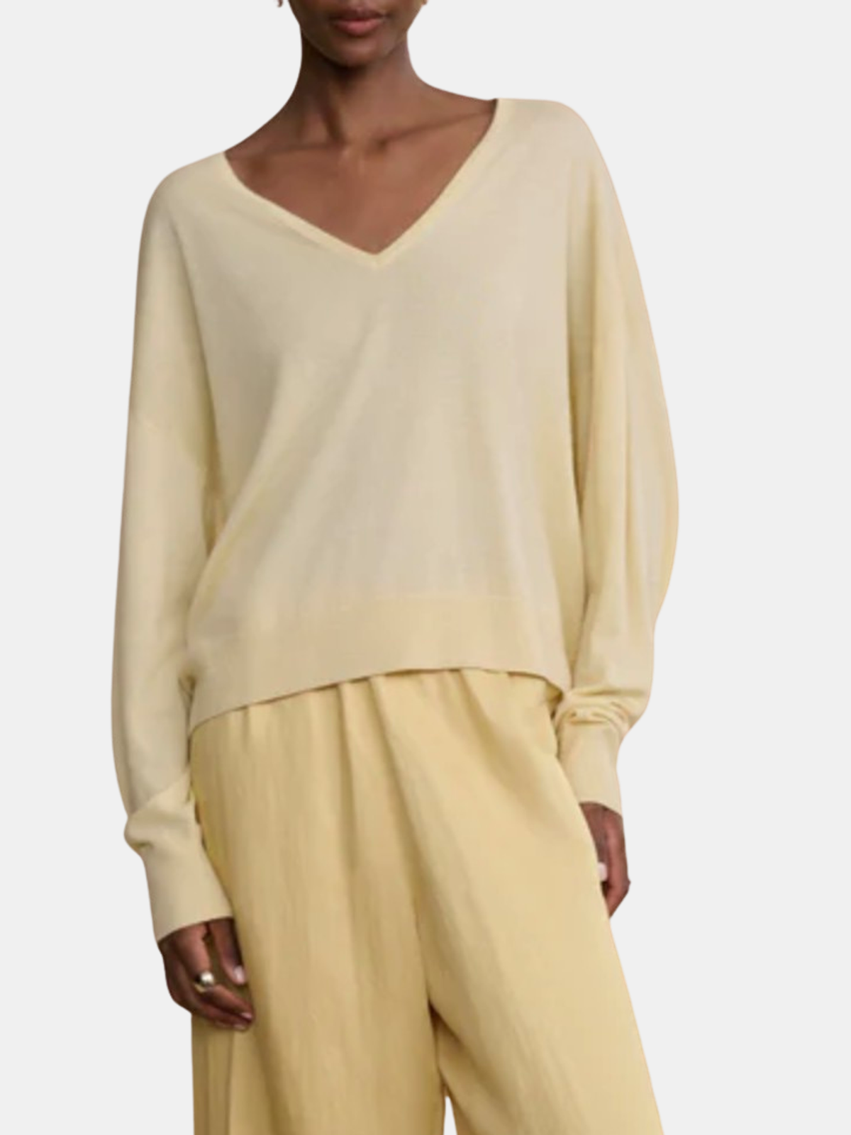 Dree V-neck Sweater - Periwinkle
