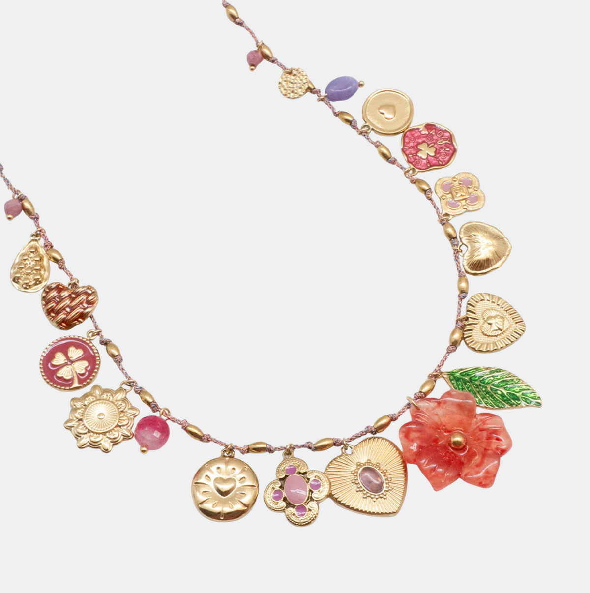 Playa De Cabanas Necklace - Periwinkle