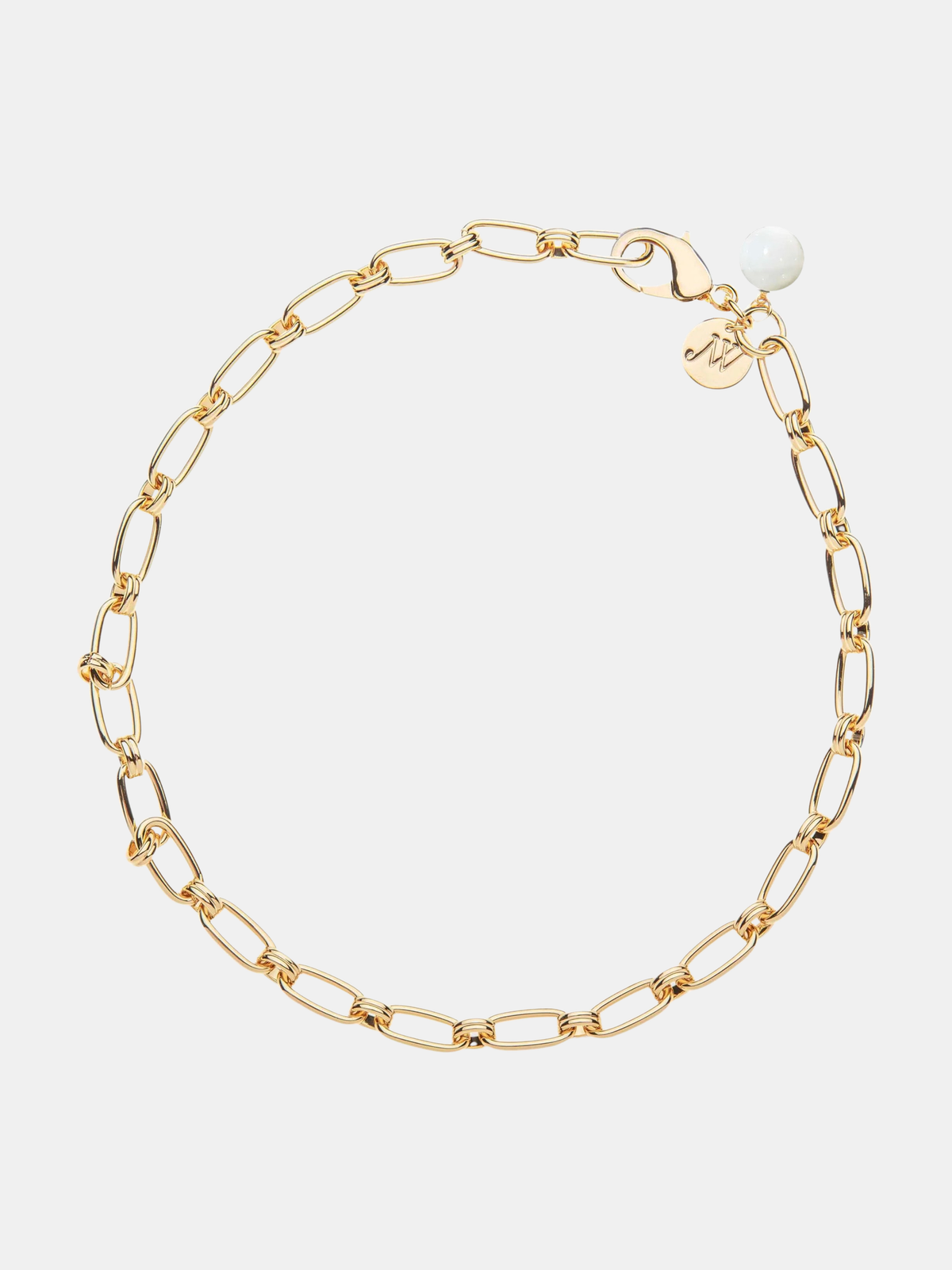 Wheels of Fortune Chain 16" - Periwinkle
