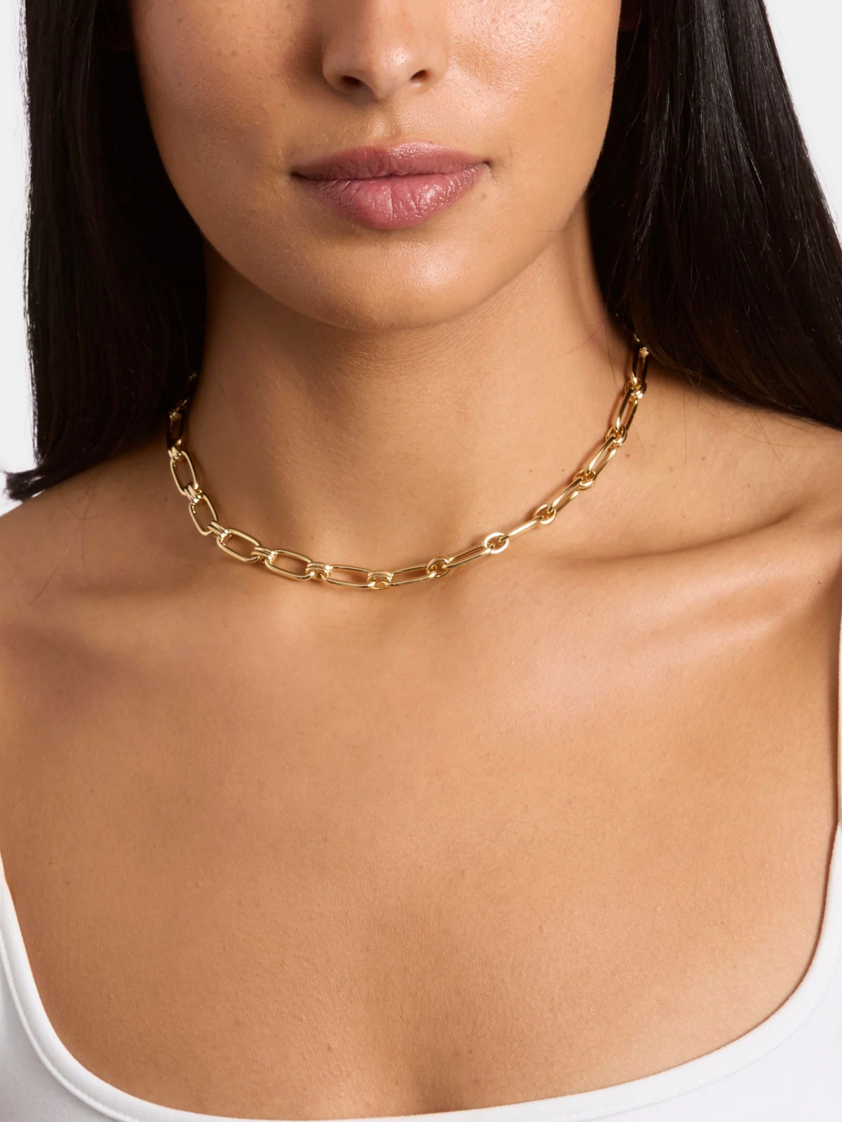 Wheels of Fortune Chain 16" - Periwinkle