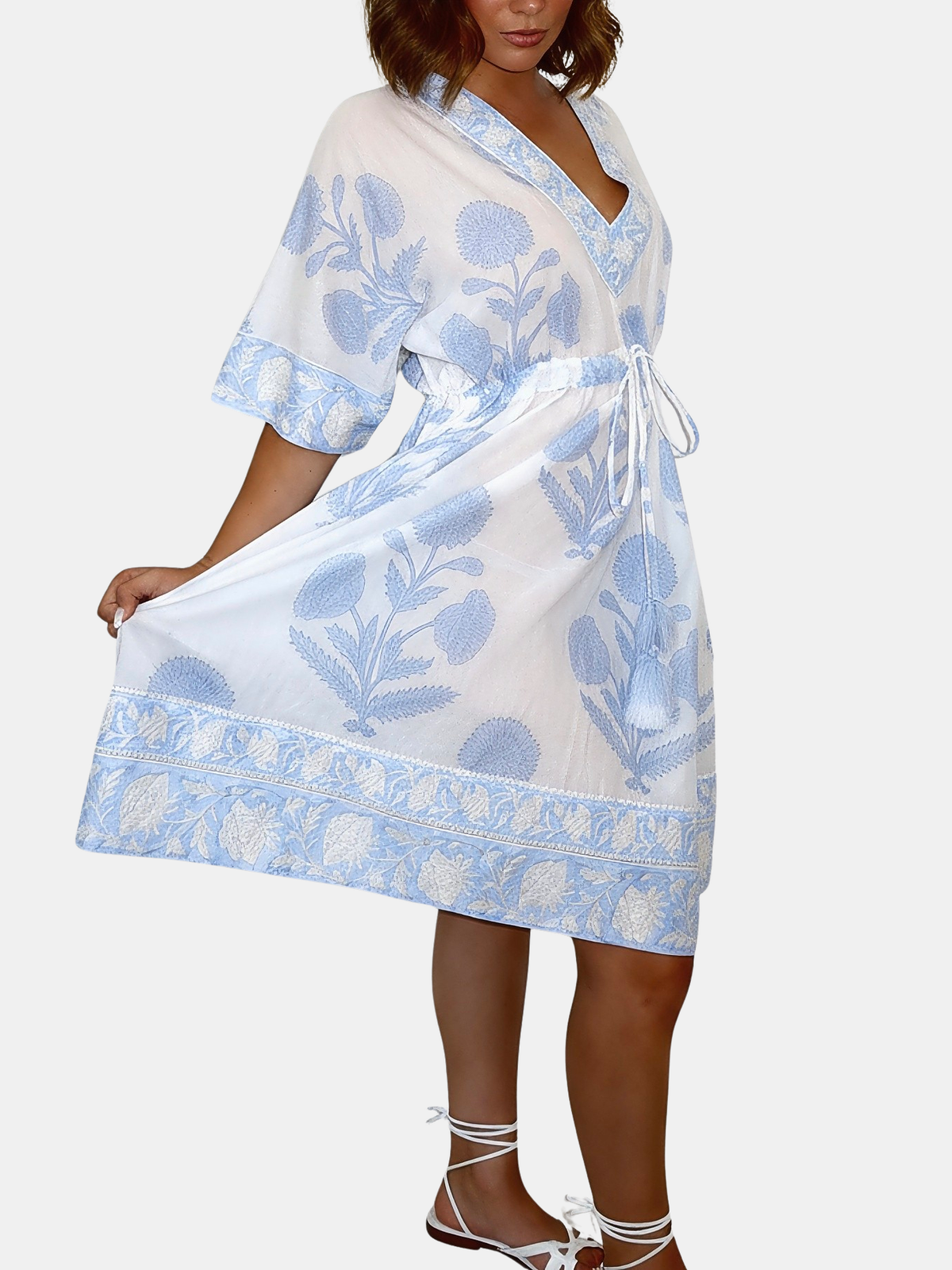 Savannah Mini Dress - Periwinkle