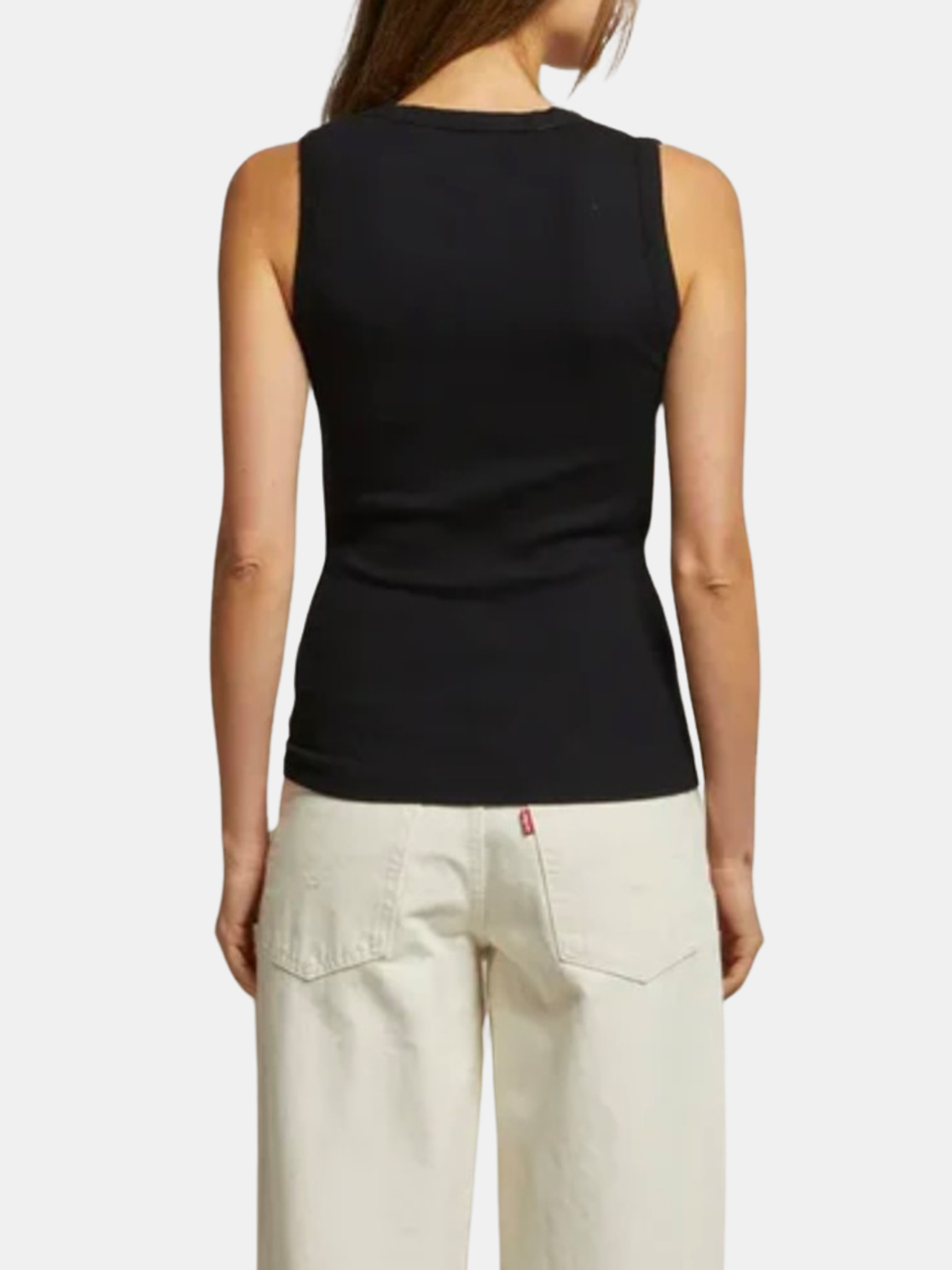 Jordan Luxe Rib U Neck Tank - Periwinkle