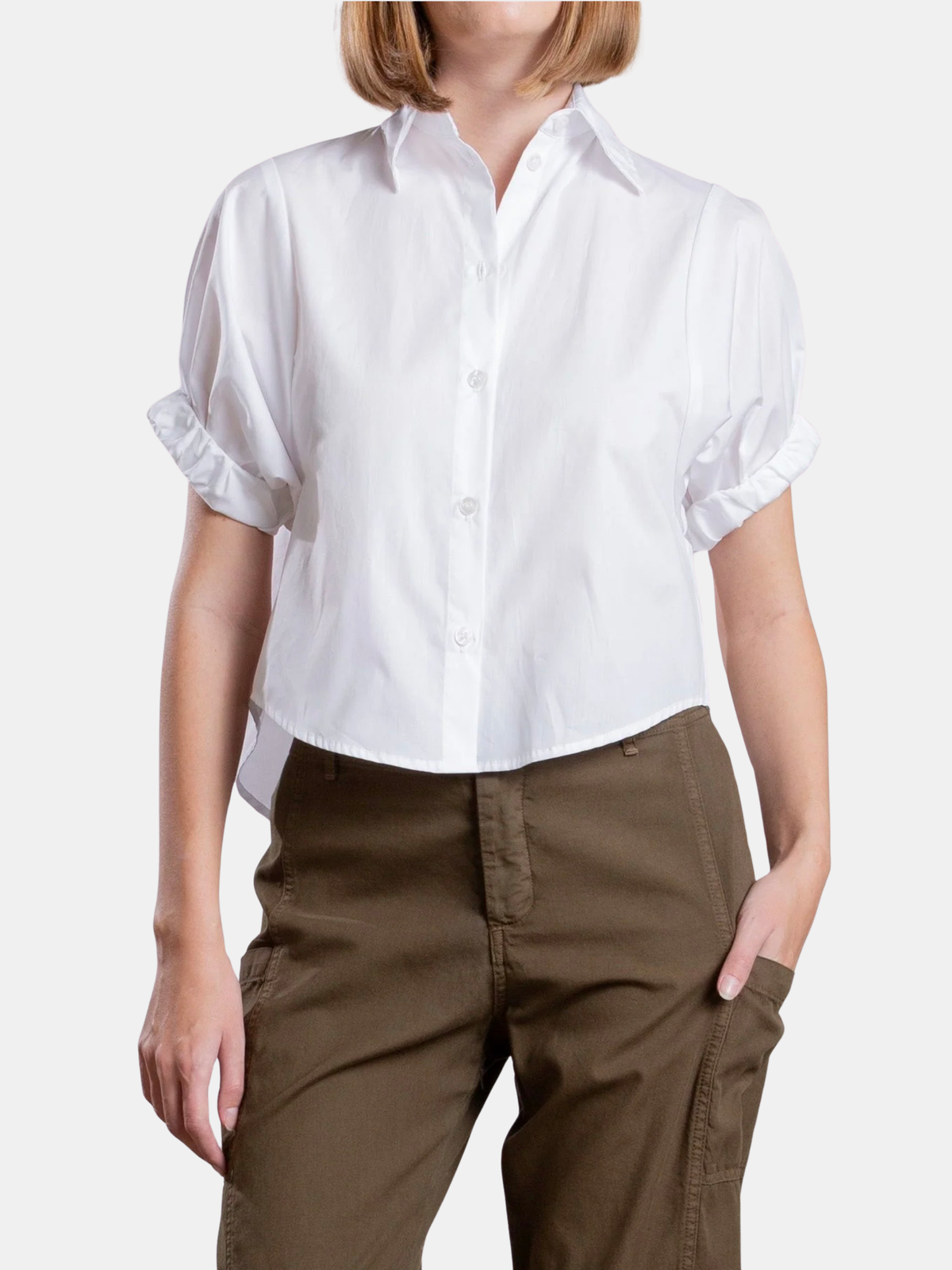 Claude Shirt Marbella Poplin - Periwinkle