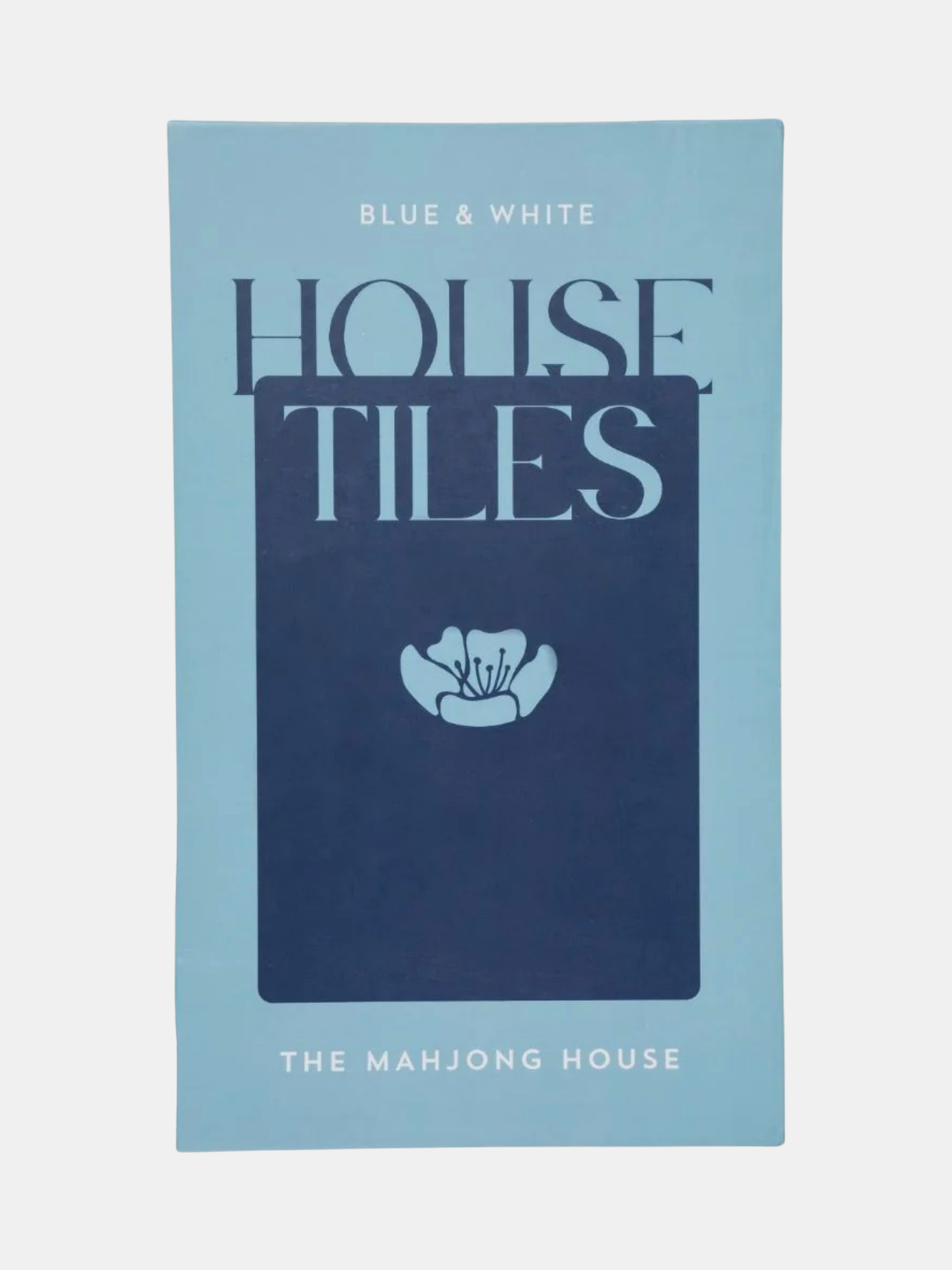Mahjong House Tiles - Periwinkle