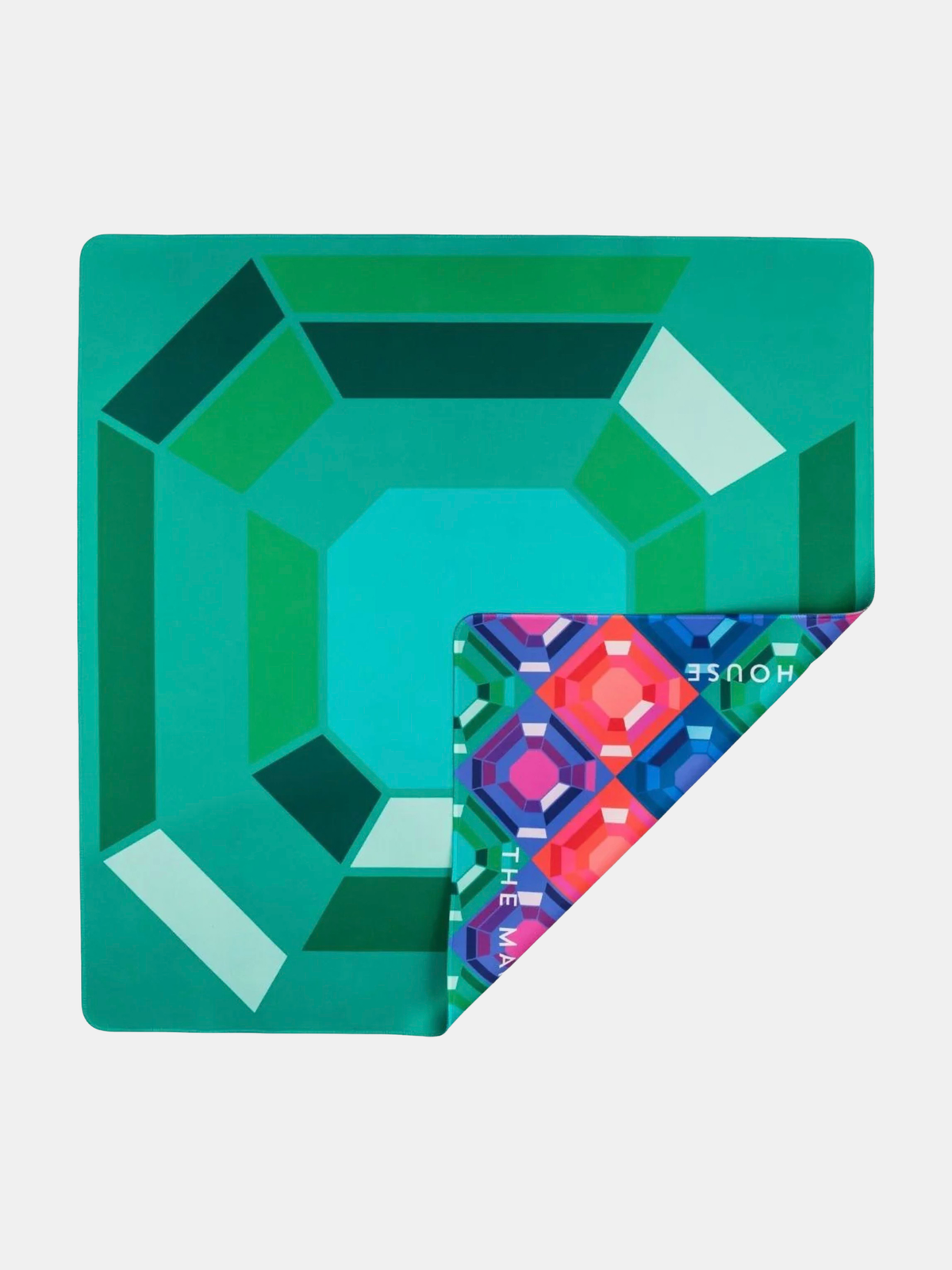 Double-sided Mahjong Mat - Periwinkle