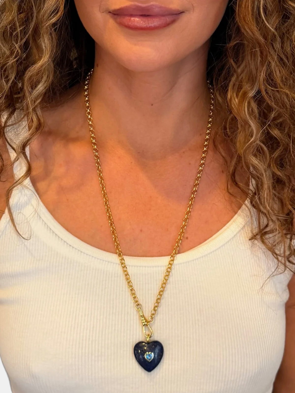 Lapis Amore Necklace - Periwinkle