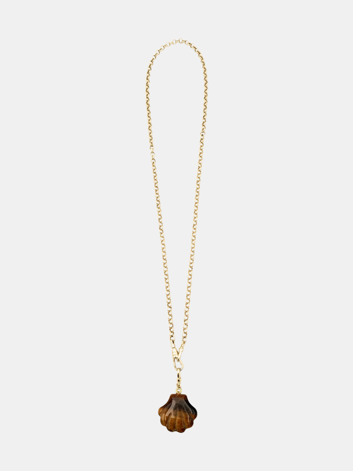 Tigers Eye Mariner Necklace - Periwinkle