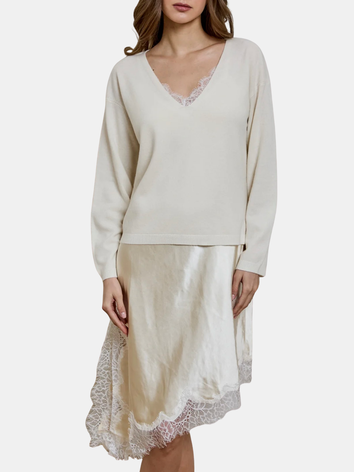 Isa Sweater/Dress Combo - Periwinkle