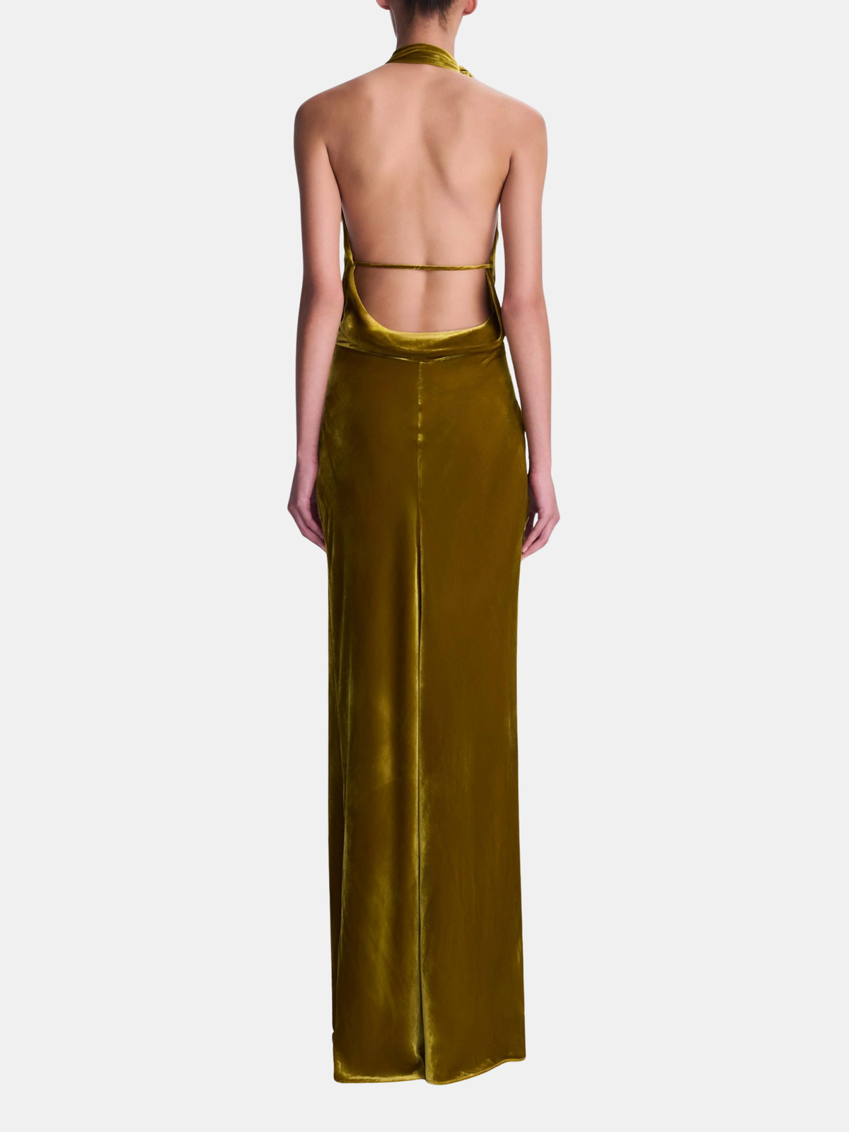 Reannon Draped Gown - Periwinkle