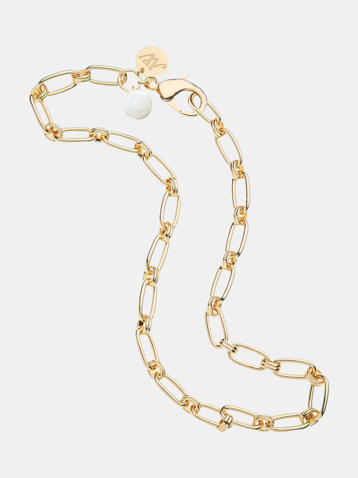 Wheels of Fortune Chain 16" - Periwinkle