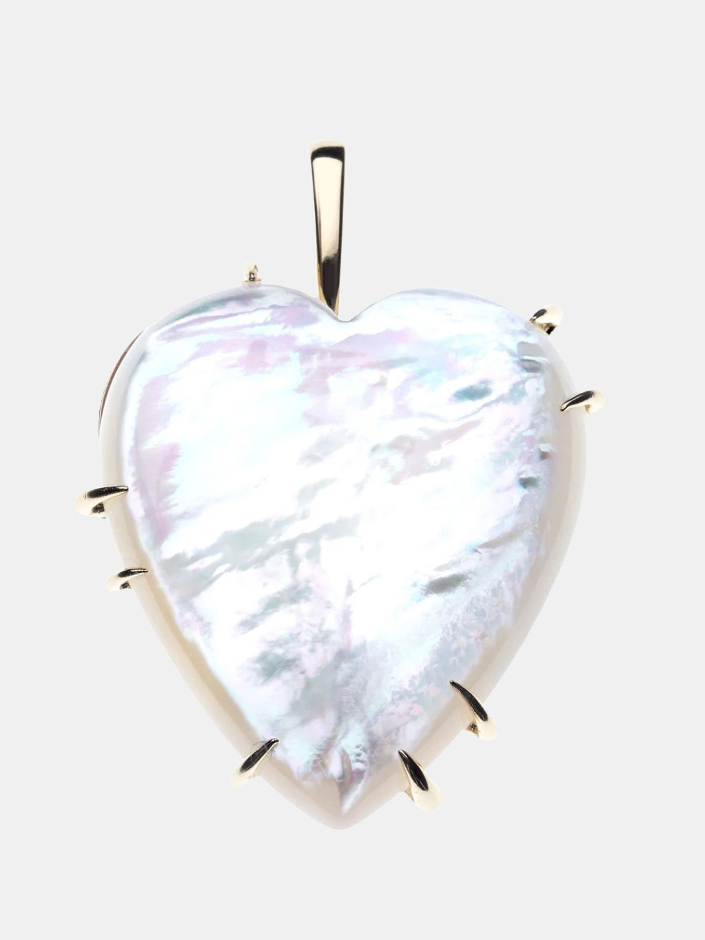 Love Carry Your Heart Necklace - Periwinkle