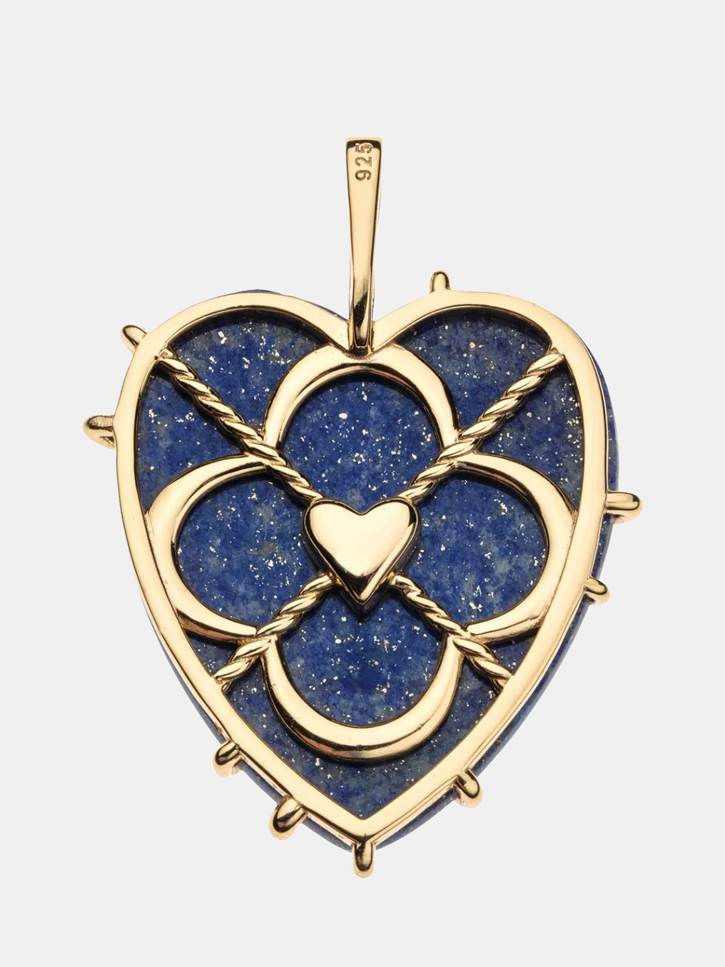 Love Carry Your Heart Necklace - Periwinkle