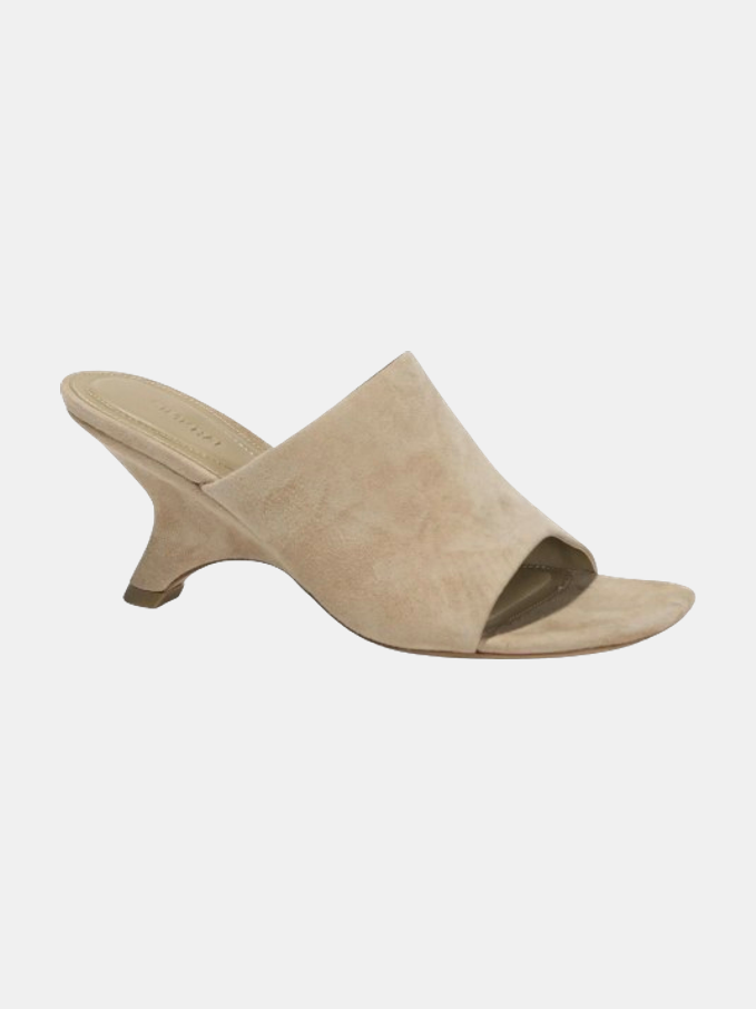 Shadow Mule Suede Sandal