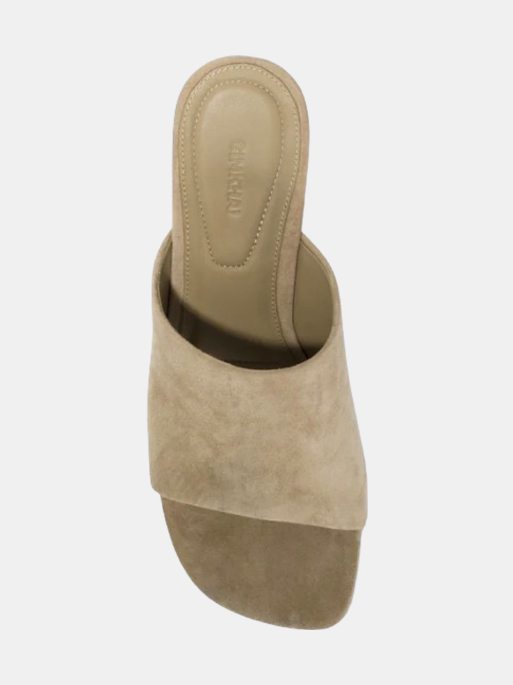Shadow Mule Suede Sandal