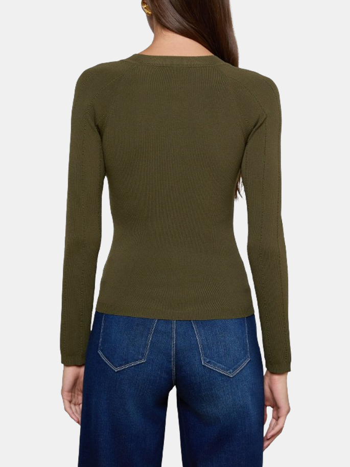 Gretchen Long Sleeve Button Pullover