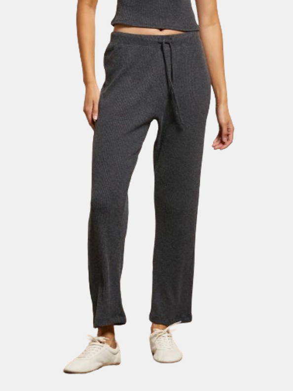 Remi Rib Drawstring Pant