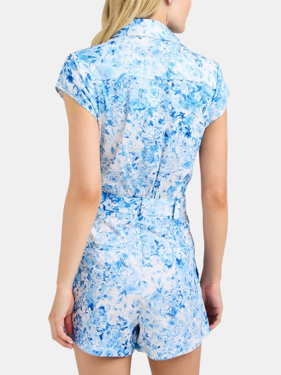 Morgan Floral Poplin Romper