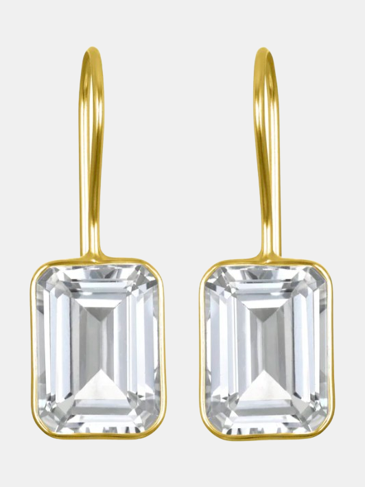 Emerald Dangle Earrings