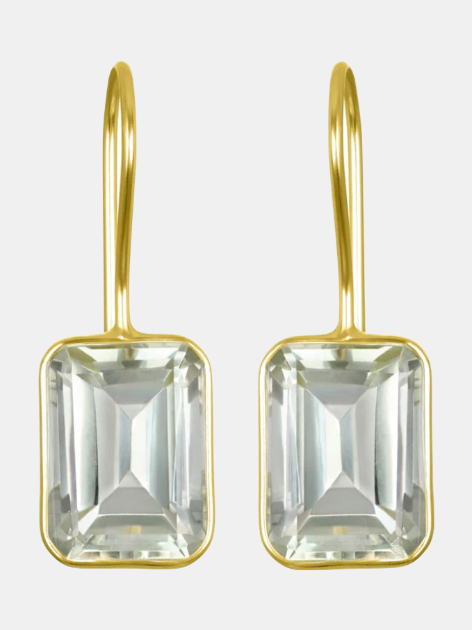 Emerald Dangle Earrings