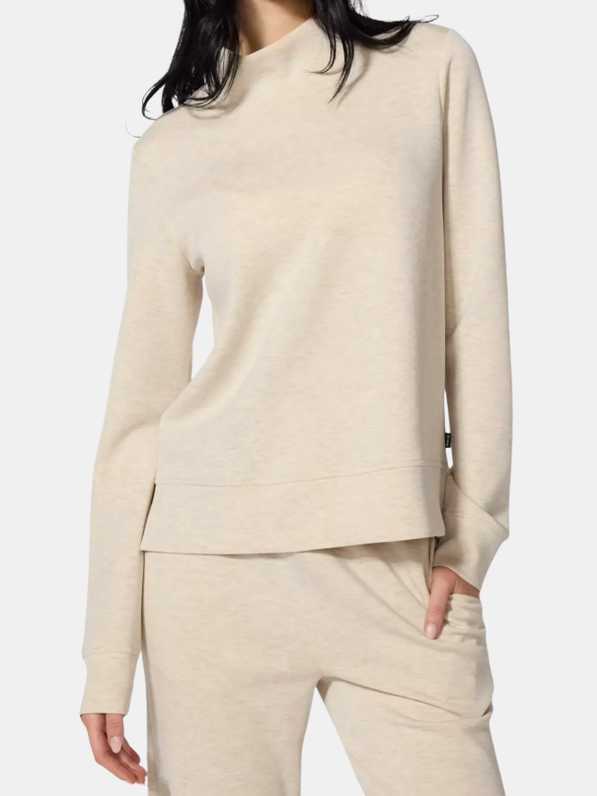 Dreamweave Mock Neck Sweatshirt