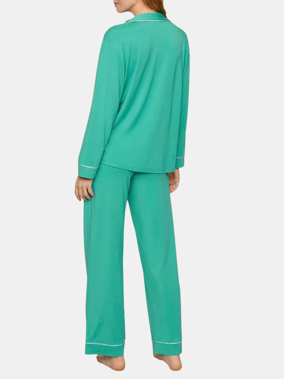 Gisele Long Pj Set - Periwinkle
