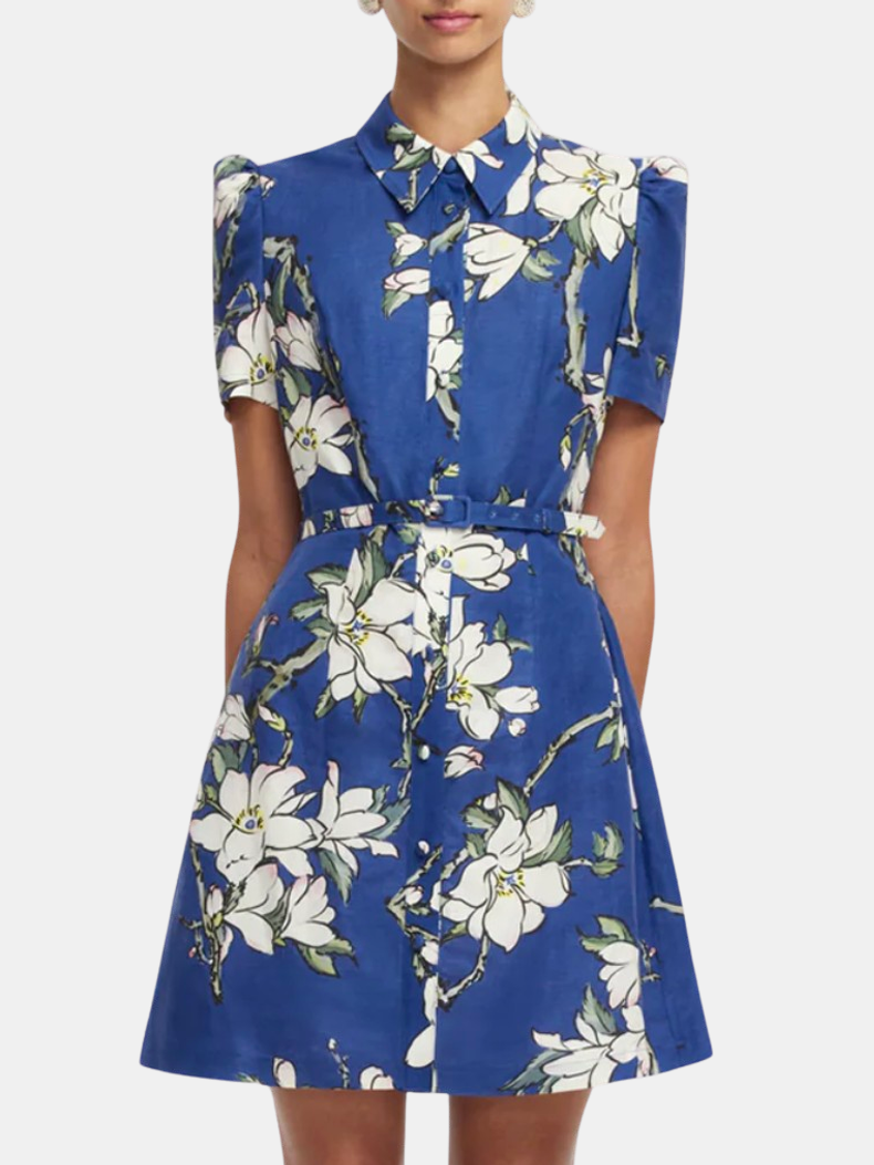 Leo Lin | Bronte Mini Dress | Periwinkle 2 / MIDNIGHT Leo Lin | Bronte Mini Dress | Periwinkle 2 / MIDNIGHT