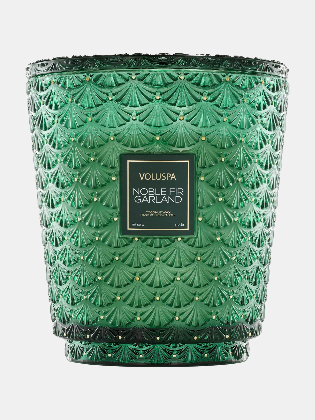 Noble Fir Garland 5 Wick Hearth Candle