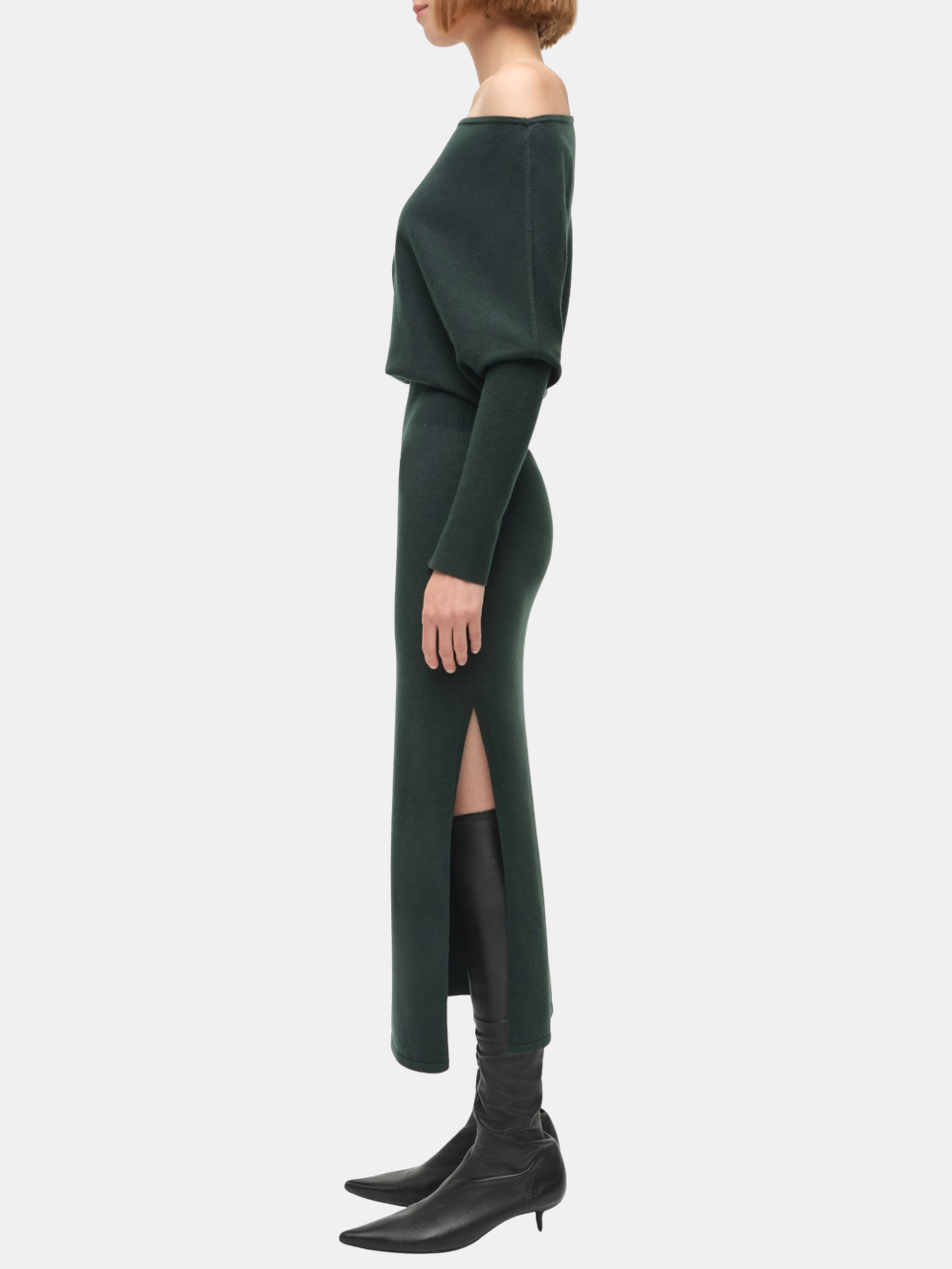 Janese Off Shoulder Midi Dress