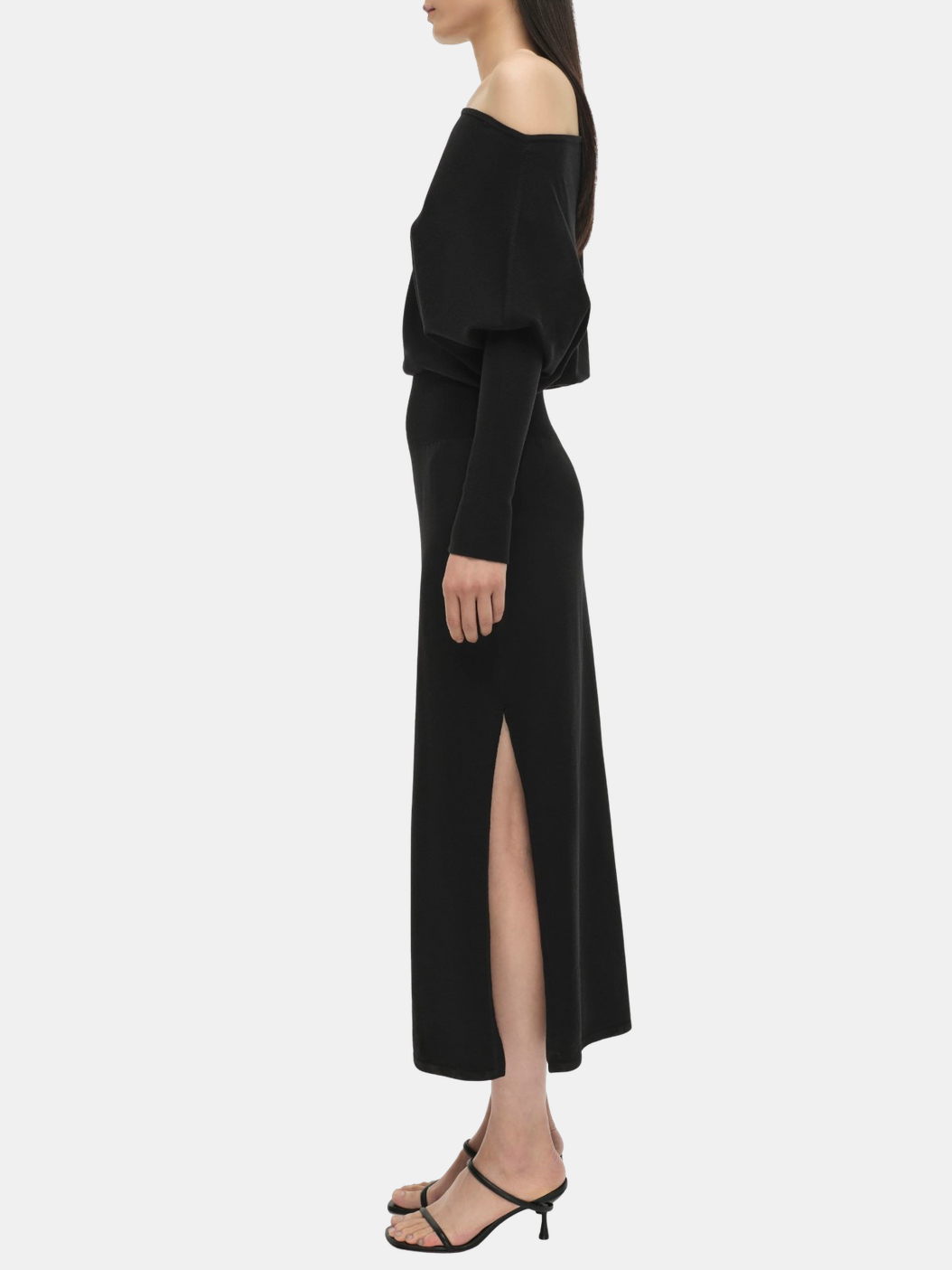 Janese Off Shoulder Midi Dress